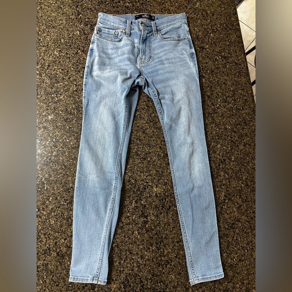 Hollister‎ Light Blue Skinny Jeans 28